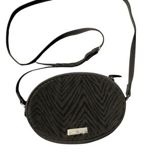 Vera Bradley Black Quilted Crossbody Bag